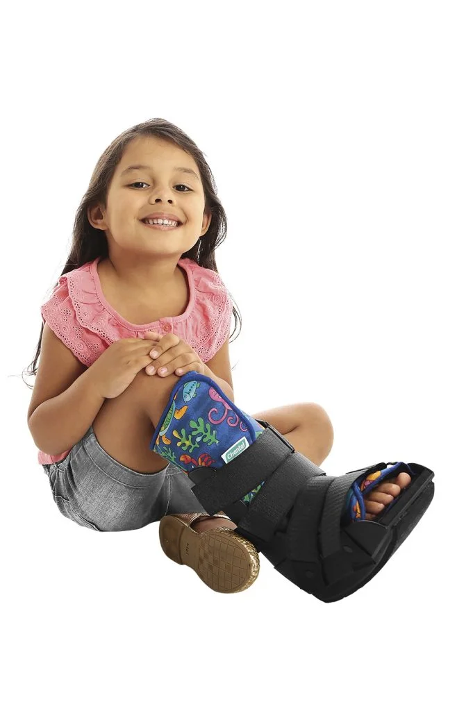 Bota imobilizadora infantil Robocop